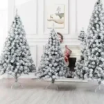 Novogodisnja JELKA (Zelena i Sniježna) GRATIS LAMPICE - Image 5
